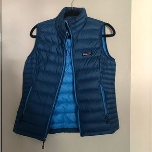PATAGONIA 🌲 blue down sweater vest